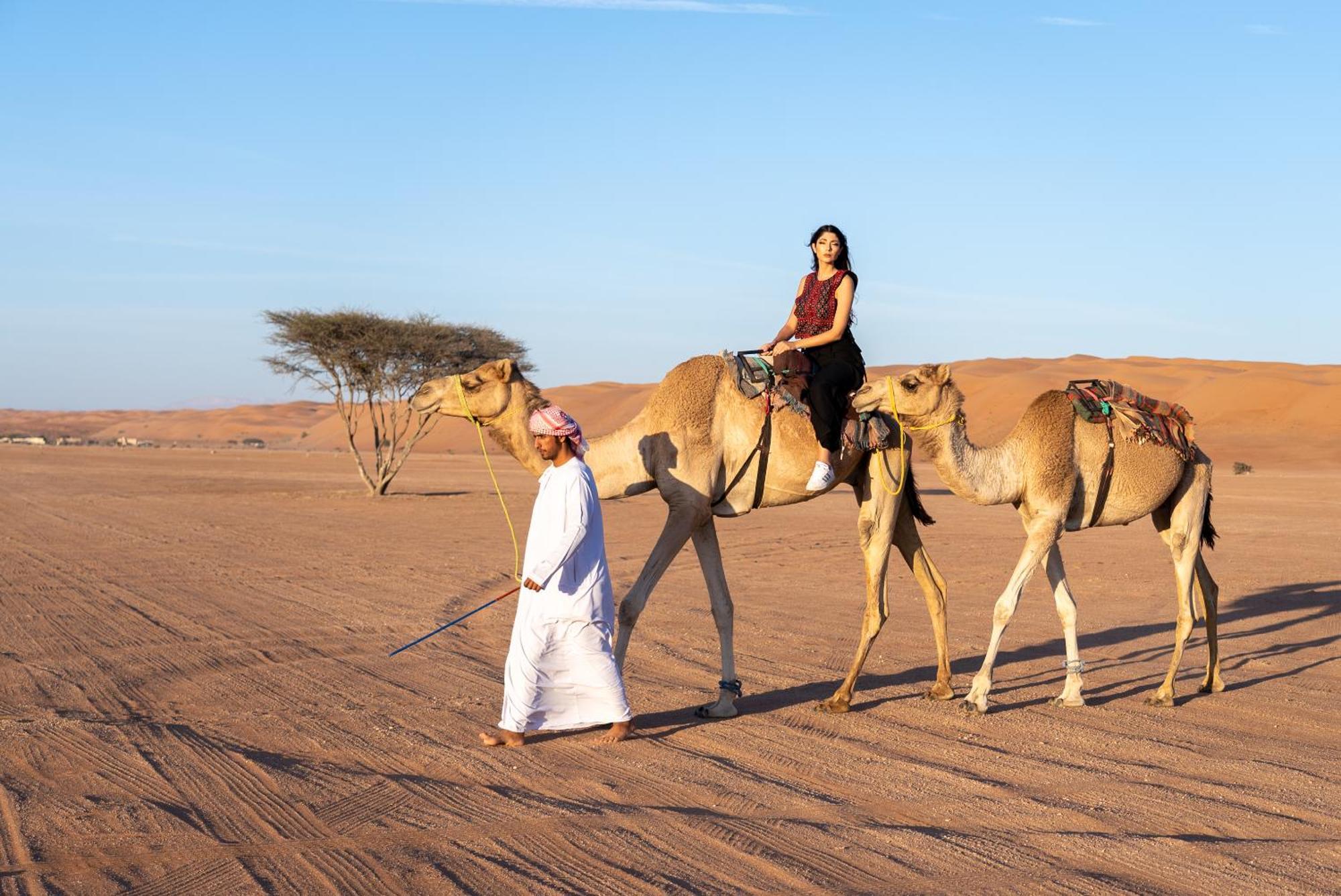 Sama al Wasil Desert Camp Shahiq Bagian luar foto